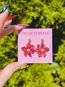 Hydrangea Earrings