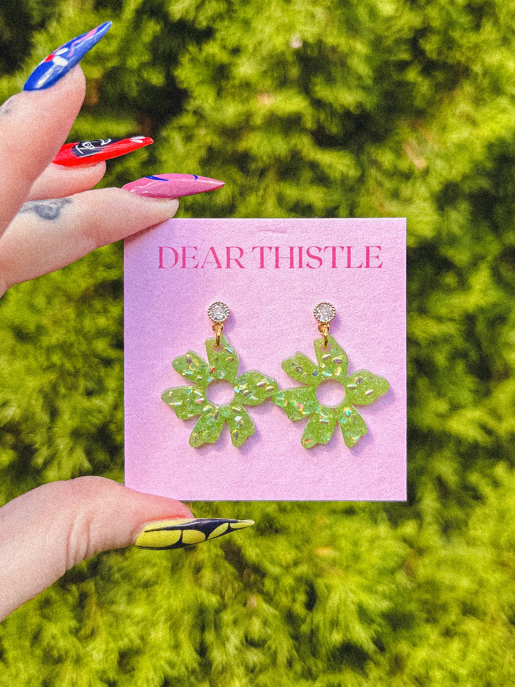 Hydrangea Earrings