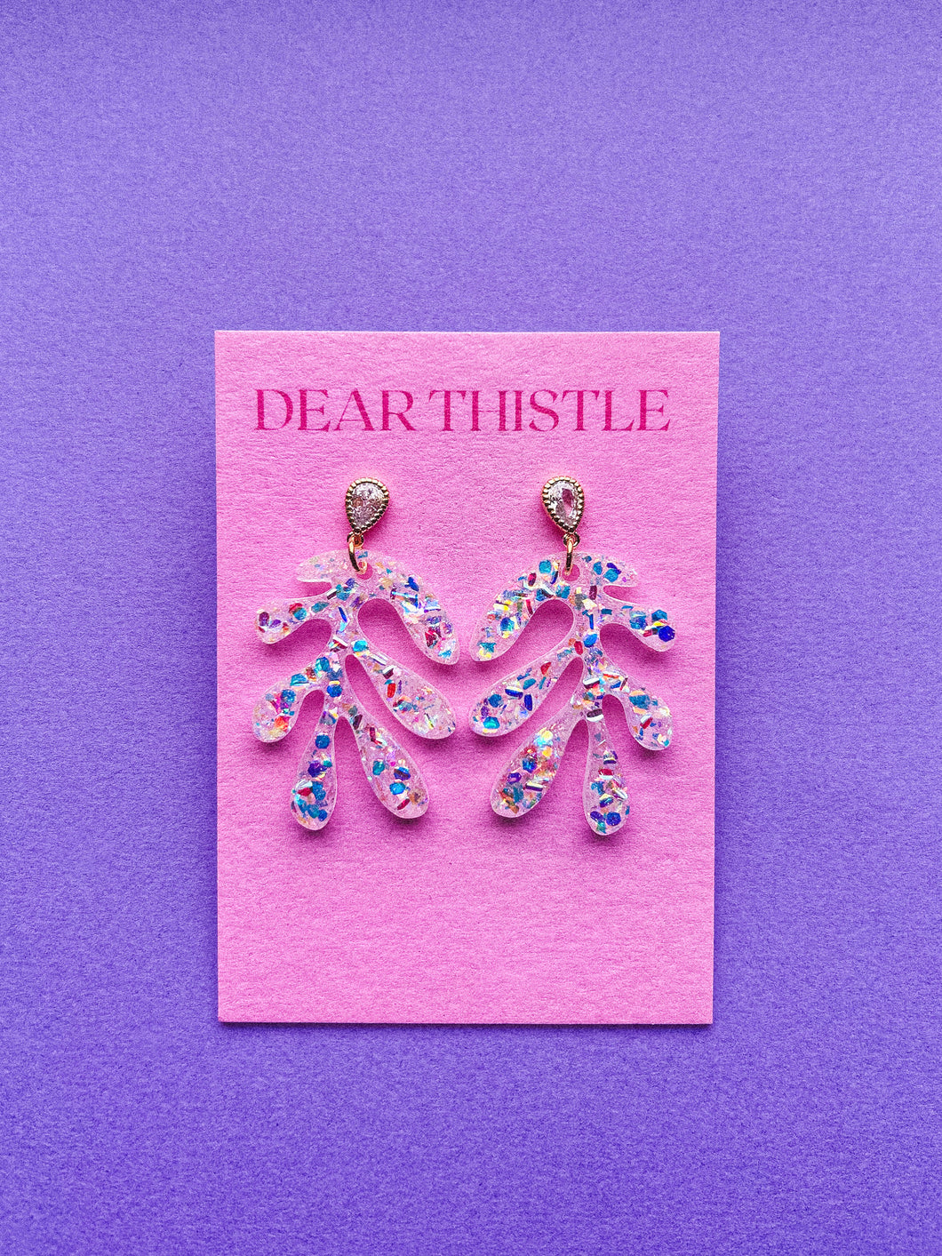 Coral Earrings