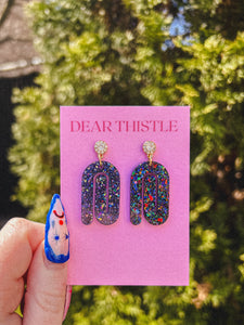 Bougainvillea Earrings