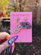 Load image into Gallery viewer, Alba and Calamintha Earrings
